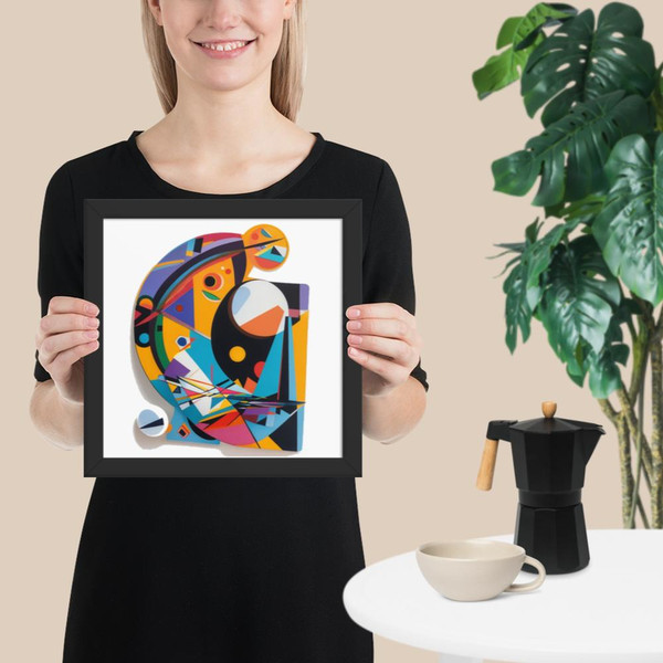 Kandinsky Framed poster