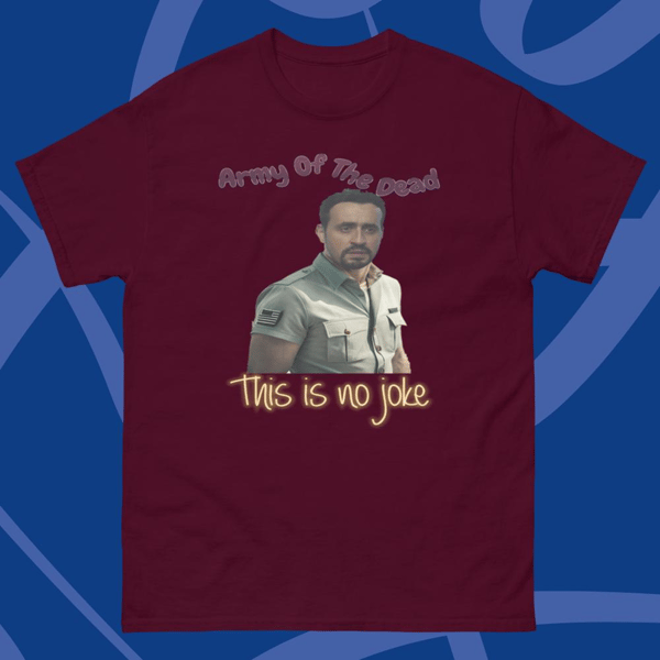 Jonathan Cohen, Army Of The Dead This is no joke, retro Jonathan Cohen Men's classic tee