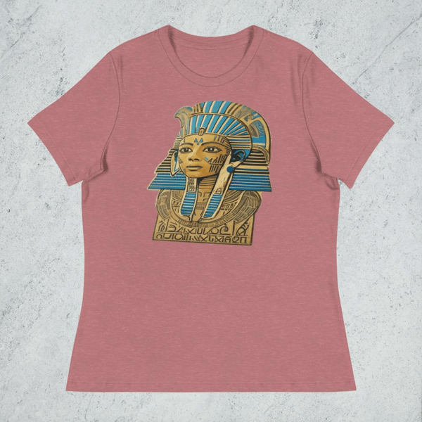 wife ahhotep, queen ahhotep, retro Iahhotep, royal wife ahhotep, Vector ahhotep ii mummy Women's Relaxed T-Shirt