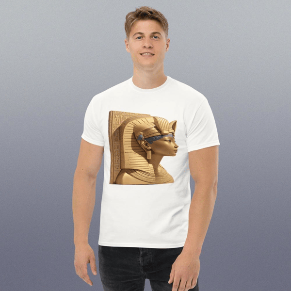 wife ahhotep tshirt, queen ahhotep, retro Iahhotep shirt, royal wife ahhotep, Vector ahhotep ii mummy poster Men's classic tee