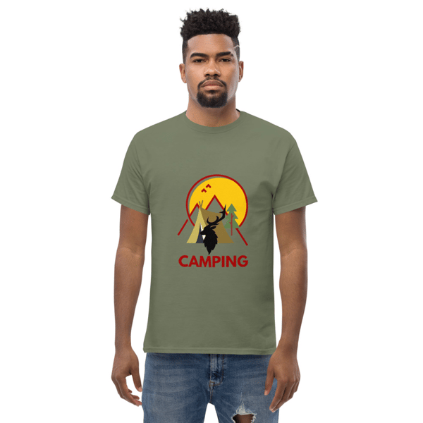 Men's classic tee camping tshirt