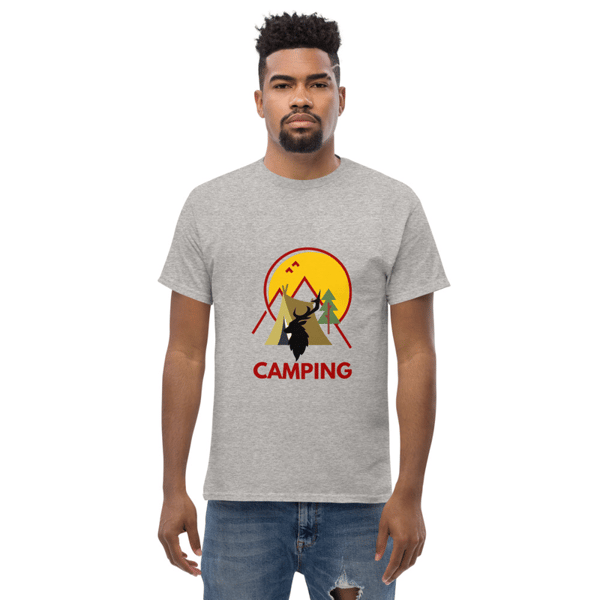 Men's classic tee camping tshirt