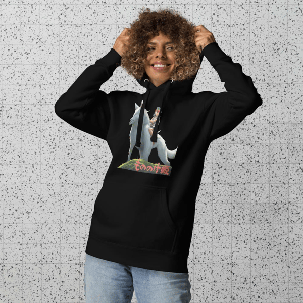 Mononoke Ashitaka Nausicaa Jiji Laputa Mononoke Hime fashion lifestyle anime 3D best selling Unisex Hoodie