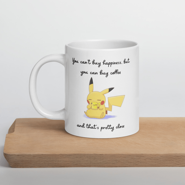 Pikachu coffee mug