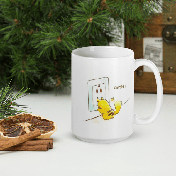 coffee charging mug