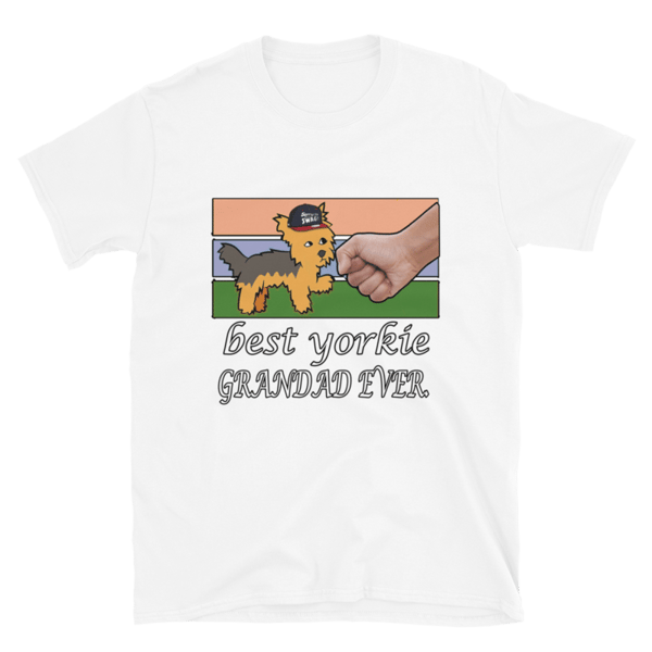 best YORKIE grandad ever Short-Sleeve Unisex T-Shirt