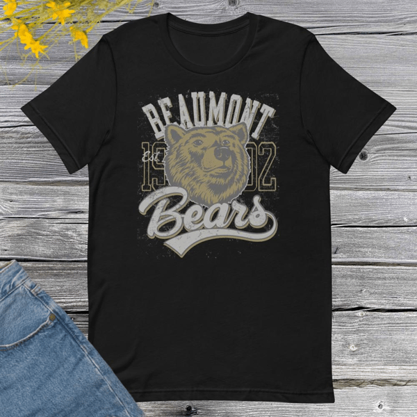 Beaumont bears t-shirt