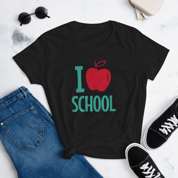 i Love scholl T-shirt