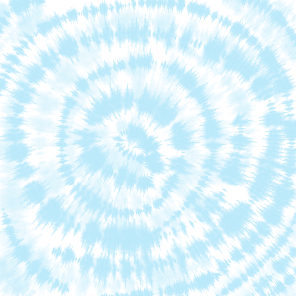 Blue and White Spiral Pastel Tie Dye Premium Pillow Case