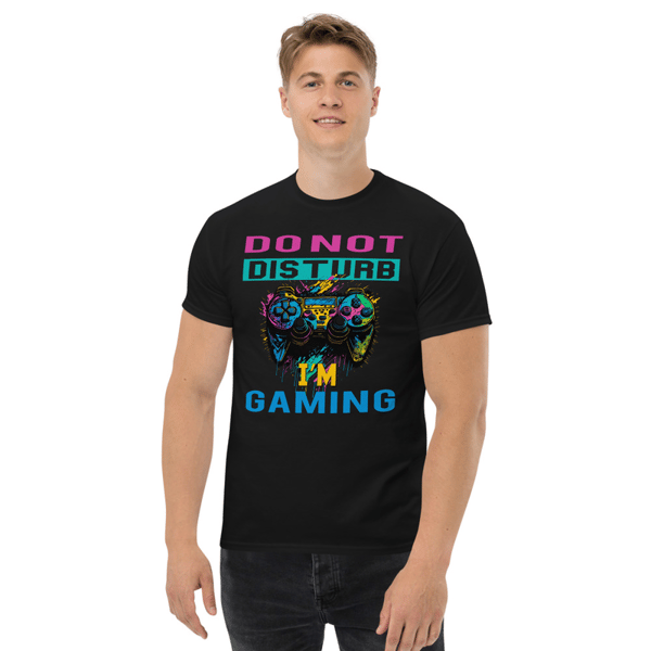 Do Not Disturb I'm Gaming Men's classic tee