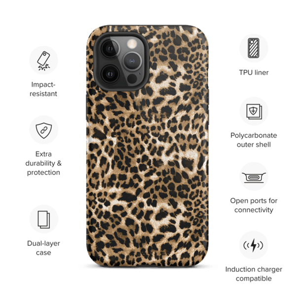 Leopard Print Animal Skin Pattern Tough Case for iPhone®