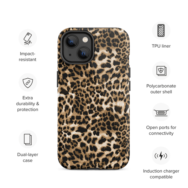 Leopard Print Animal Skin Pattern Tough Case for iPhone®