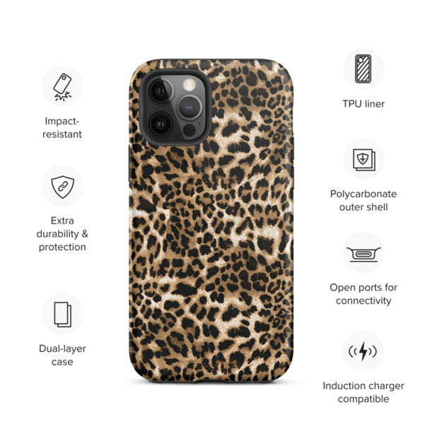 Leopard Print Animal Skin Pattern Tough Case for iPhone®