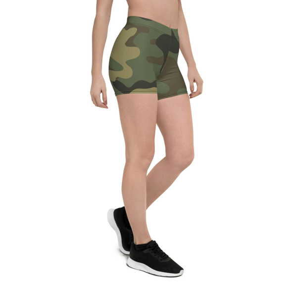 Camo Woodland Military Pattern Shorts