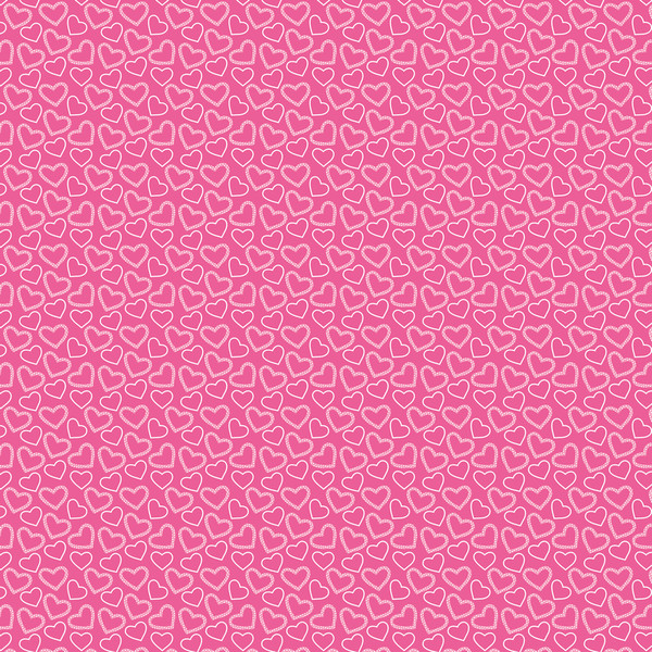 White Outline Polka Dot Hearts on the Pink Background Basketball socks