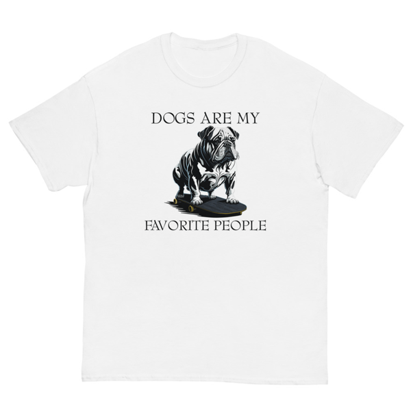 Dogs Are My Favorite People Men's classic tee