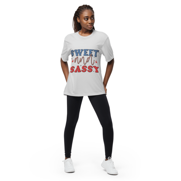 Sweet and Sassy Unisex performance crew neck t-shirt