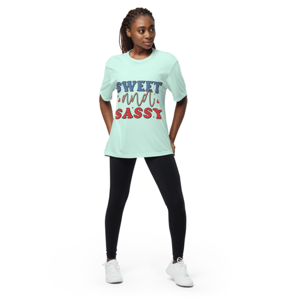 Sweet and Sassy Unisex performance crew neck t-shirt