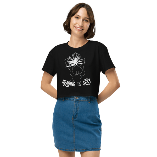 Reading is Sexy Women’s crop top