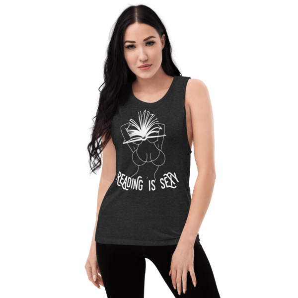 Reading is Sexy Ladies’ Muscle Tank