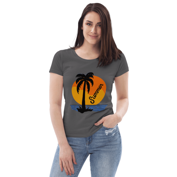 Women's fitted eco tee Summer , Travel,Vacation, Sea T shirt