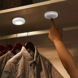 13 color self-adhesive led push lights with remote