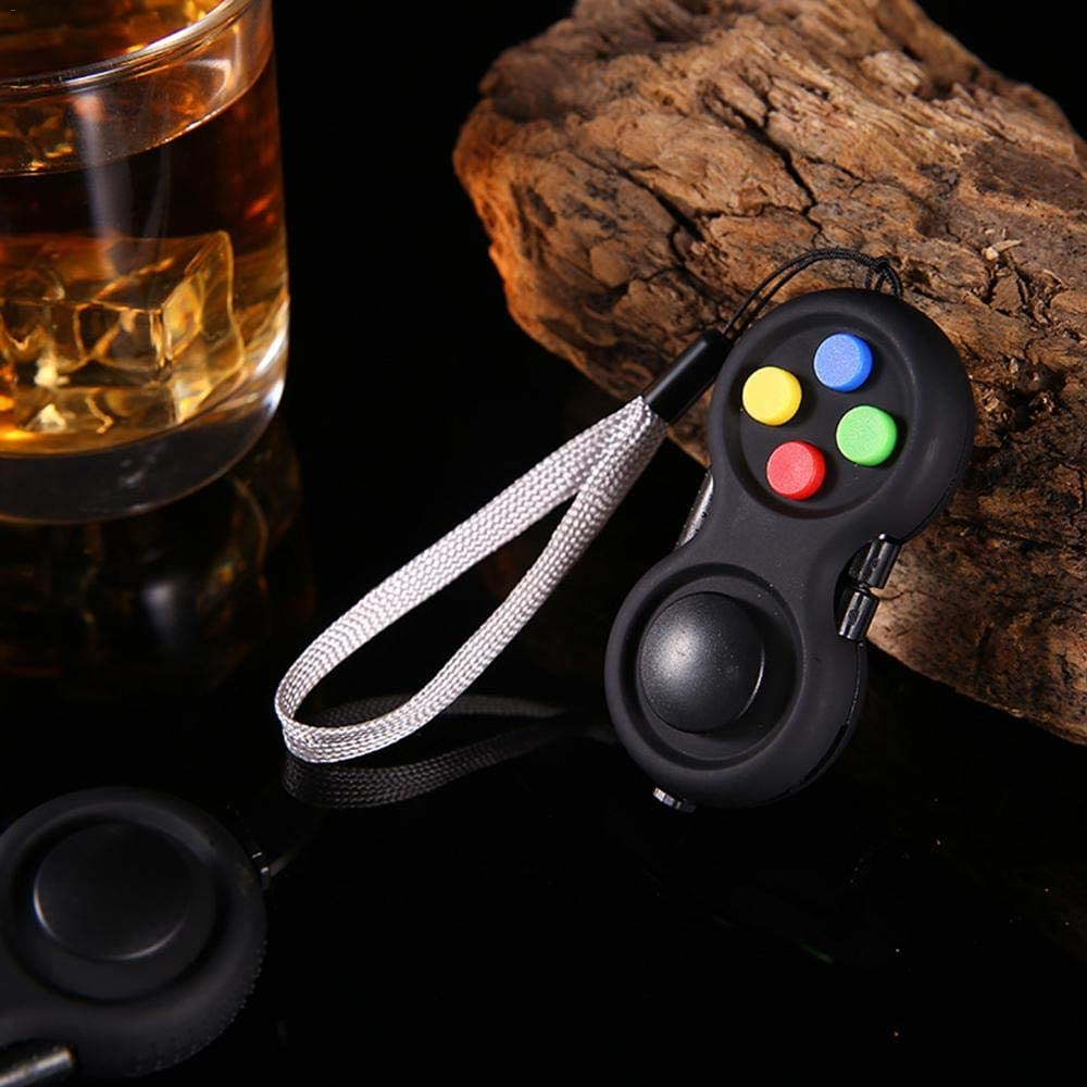 8-operation Fidget Pad Controller Toy For Dexterity & Stress Release muticolor