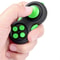 8-operation Fidget Pad Controller Toy For Dexterity & Stress Release green