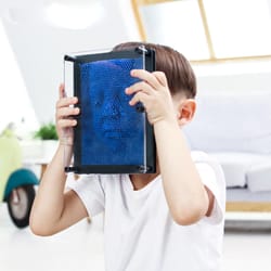 3d pin art toy - interactive pin face art for kids
