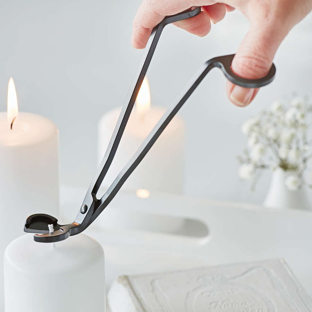 Candle Wick Trimmer Black