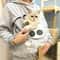 Cozy sweatshirt with builtin pet pouch