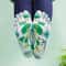 Durable massage socks with reflexology points
