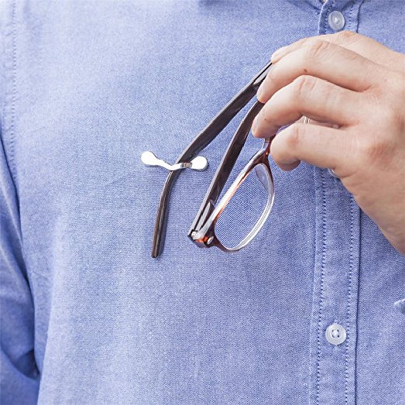 Eye Glasses Holder Magnetic Pin For Shirt1