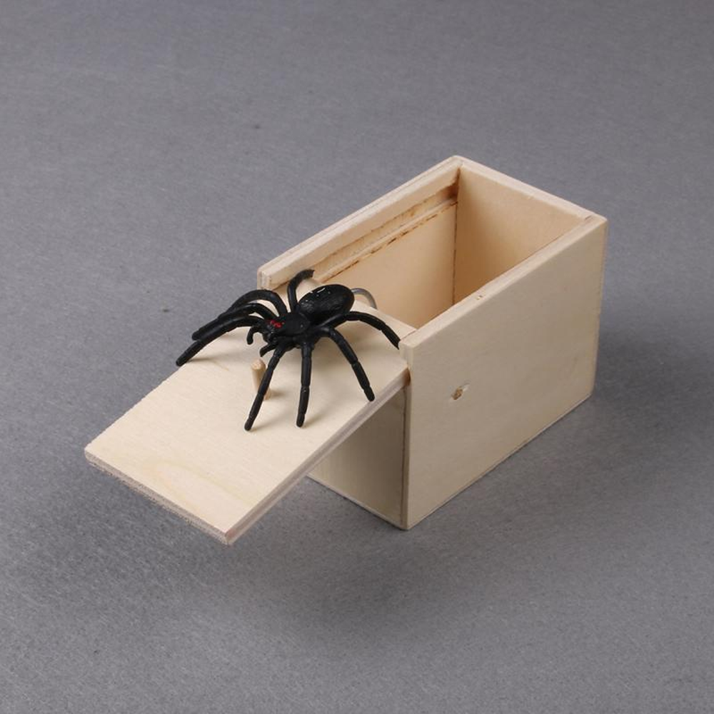 Fake Spider In Box Surprise Prank Gift 2