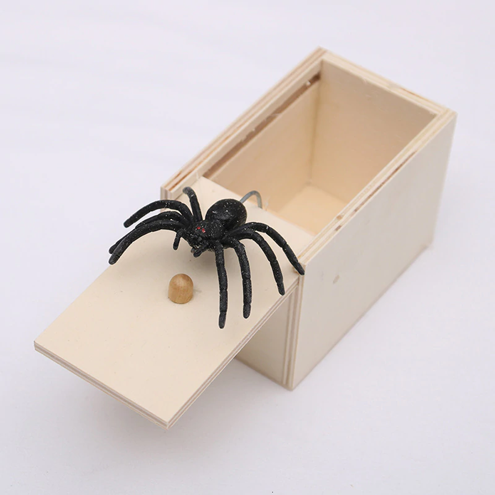 Fake Spider In Box Surprise Prank Gift 3