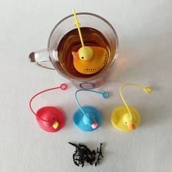 food grade silicone duck tea infuser