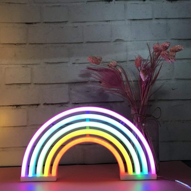LED Rainbow Neon Sign 2