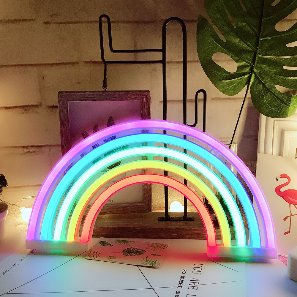 LED Rainbow Neon Sign 1