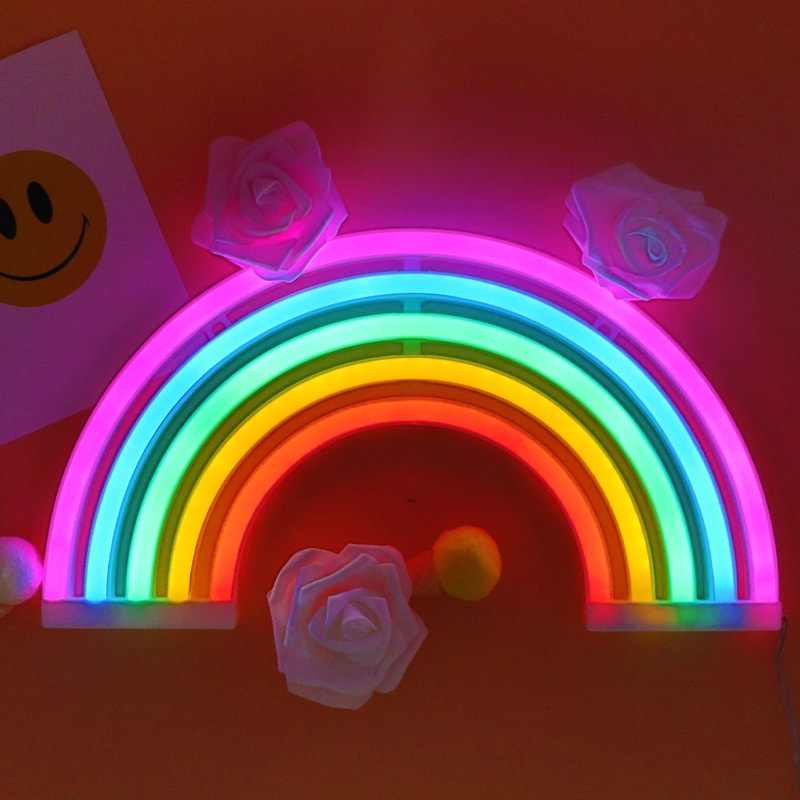 LED Rainbow Neon Sign 3