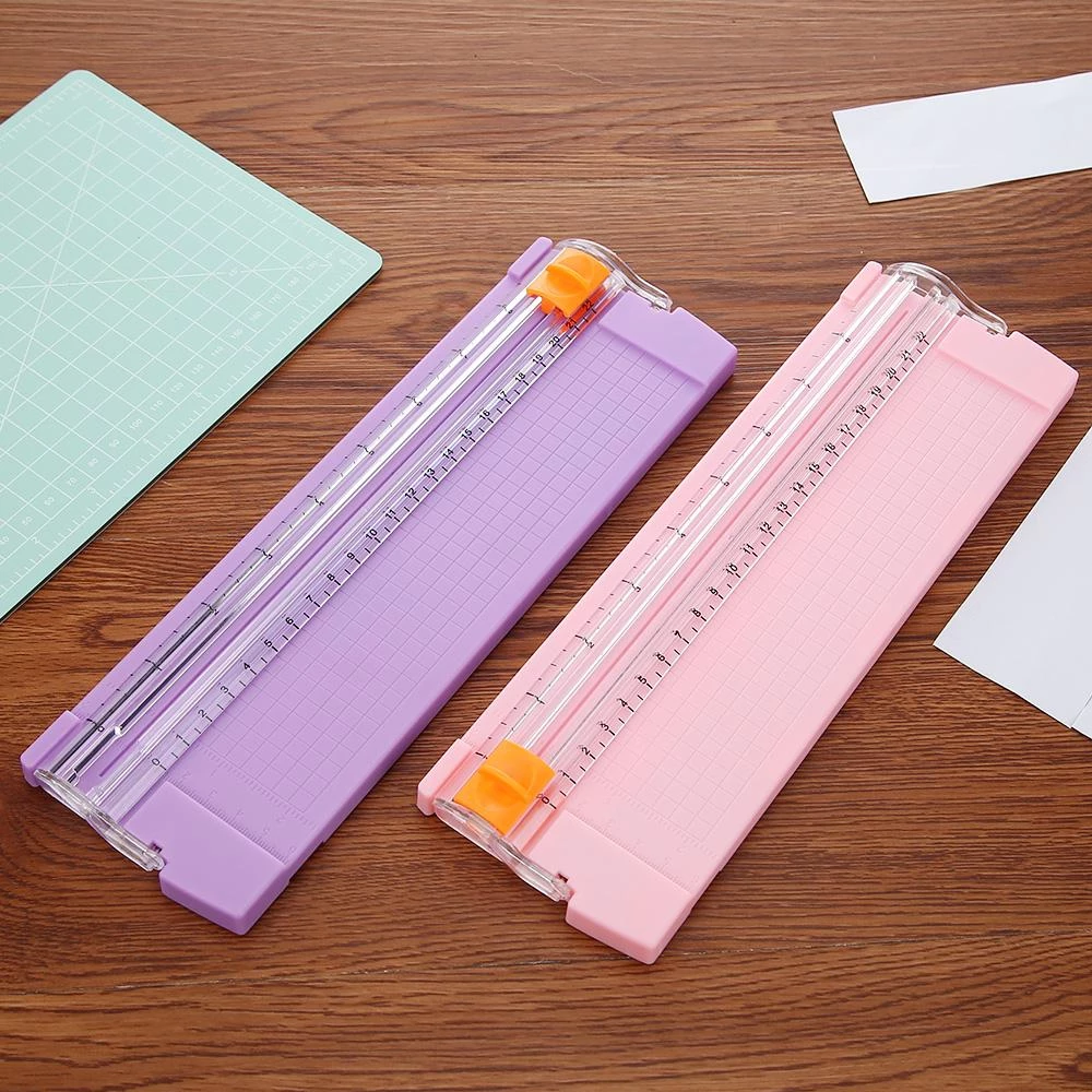 Manual Sliding Cutter Ruler For Paper 7