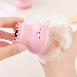 octopus shaped silicone face cleanser