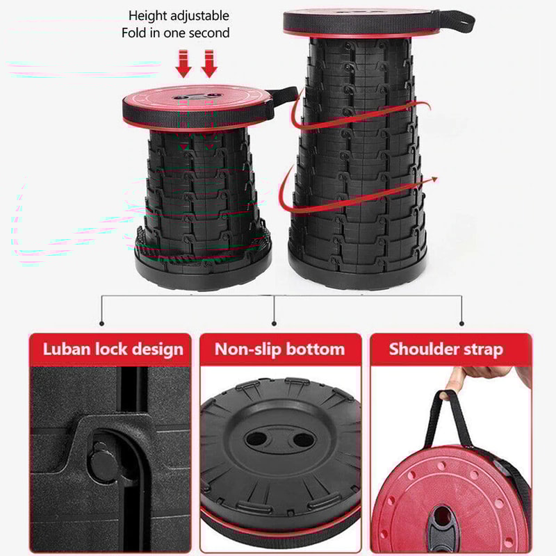Portable Retractable Stool For Indoor and Outdoor Use2