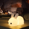 Rechargeable Silicone Dimmable Bunny Night Light 3