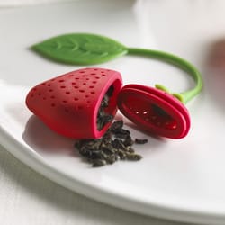 silicone strawberry tea infuser