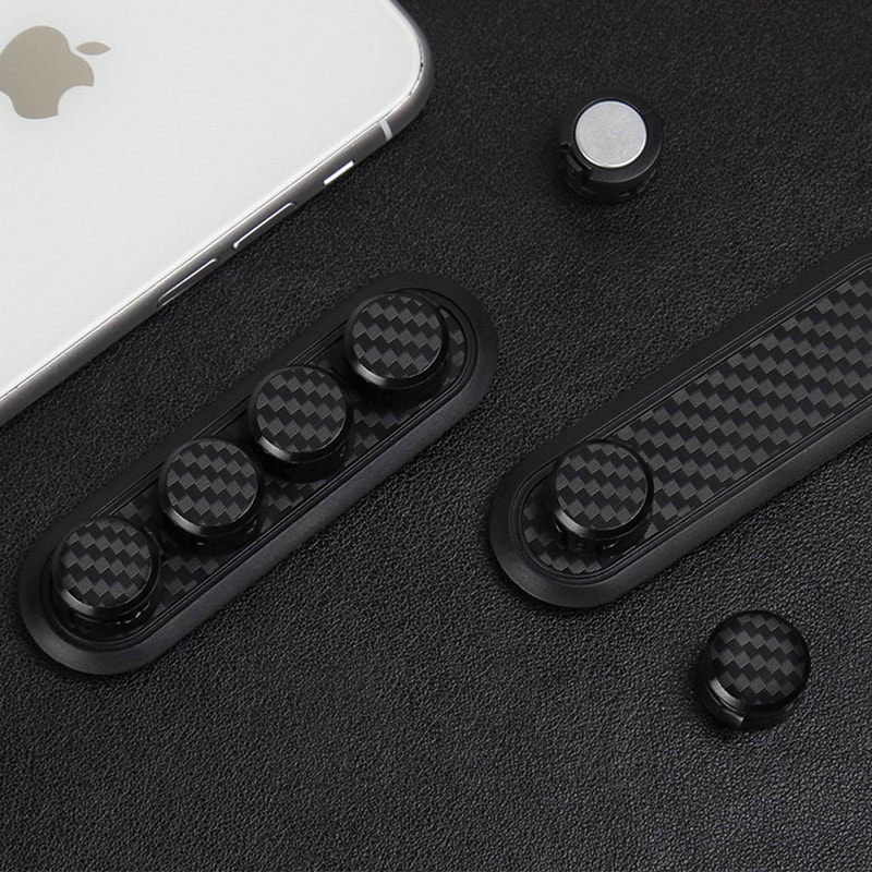 Small Adhesive Magnetic Cable Holder & Organizer3