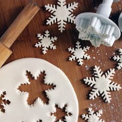 snowflakes cutter and stamp