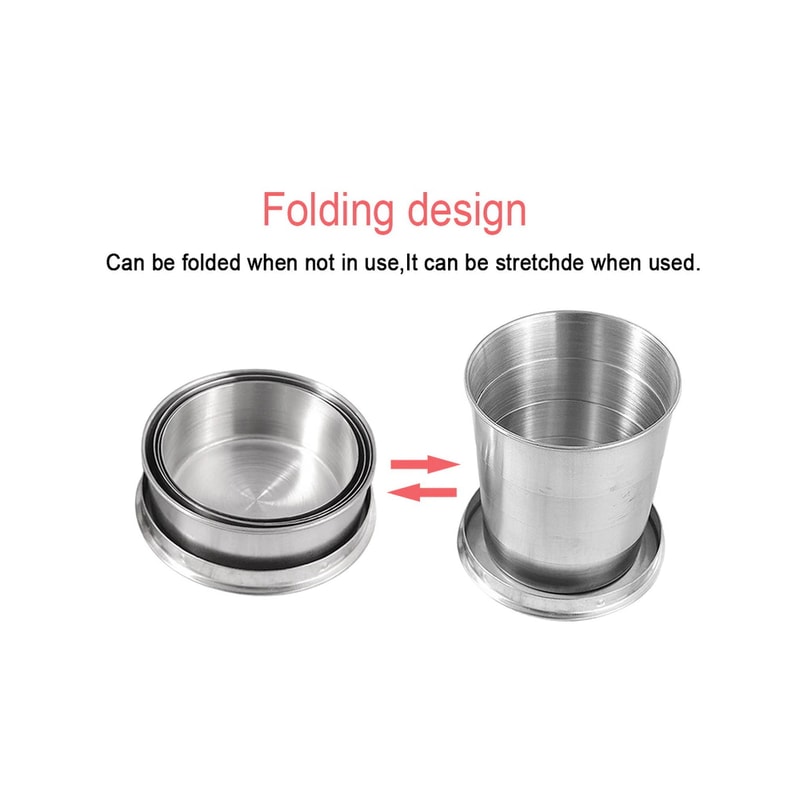 Collapsible Cups for Traveling