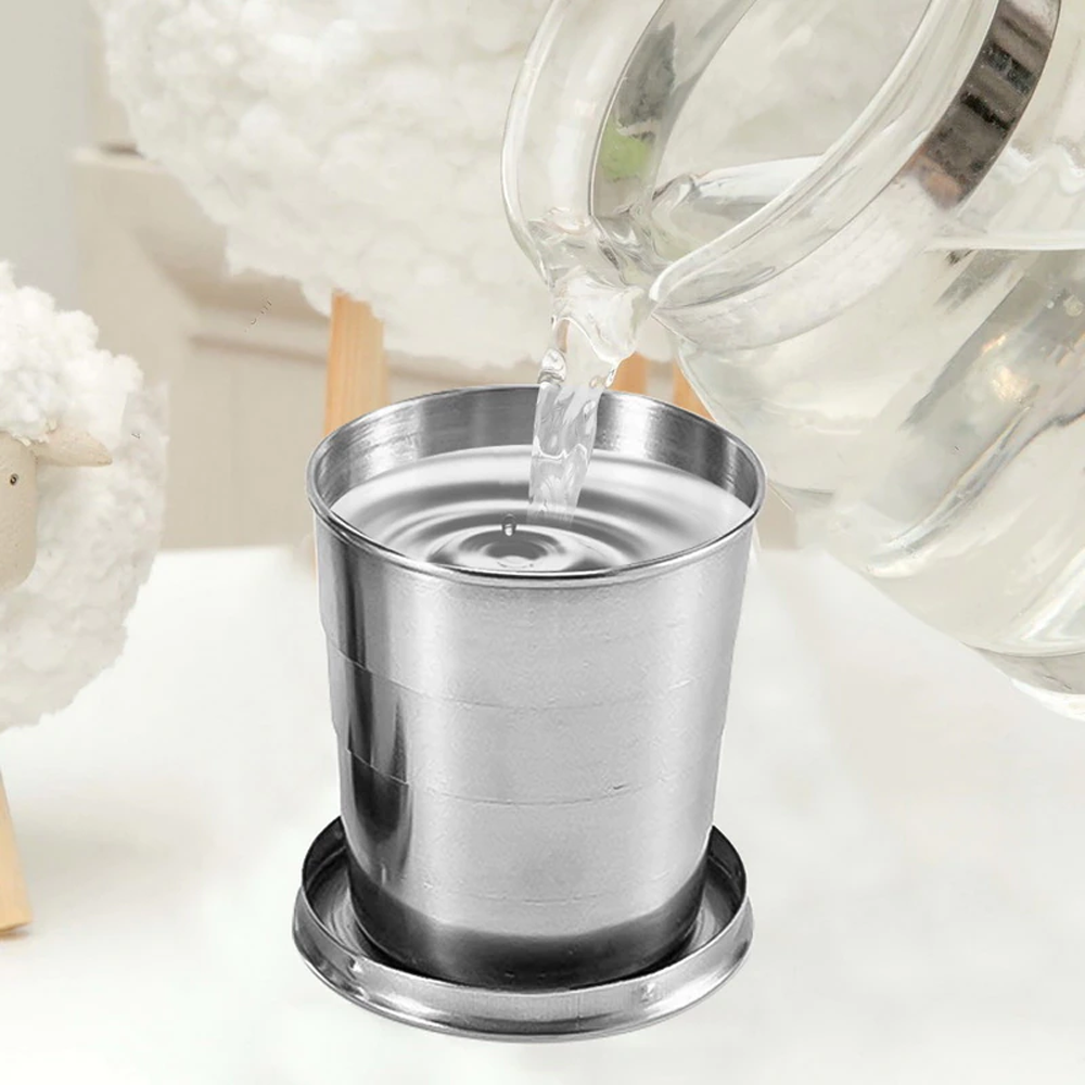 collapsible cup with lid