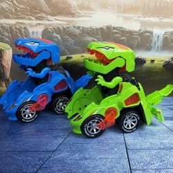 transforming dinosaur toy car for kids