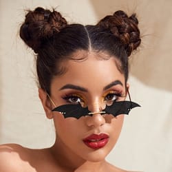 unique vintage gothic bat wing sunglasses